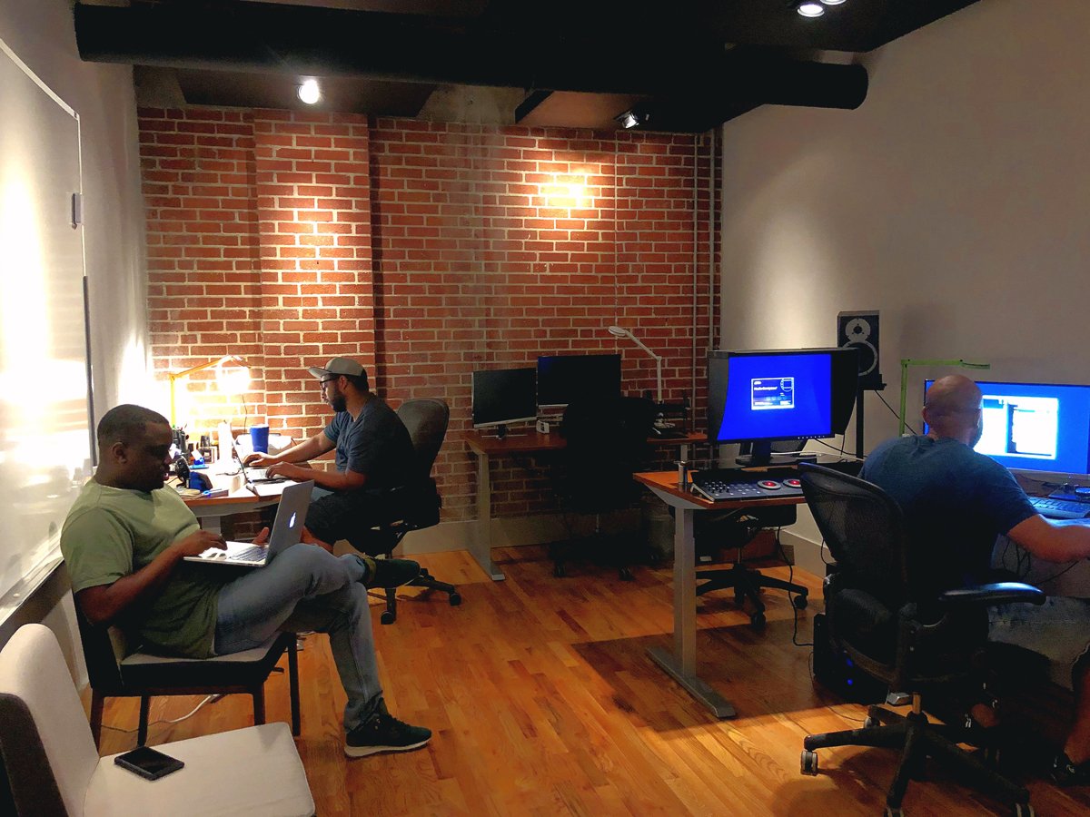 coworking team office