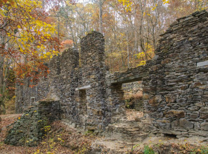 The Sope Creek Trail Spooky Season Stops